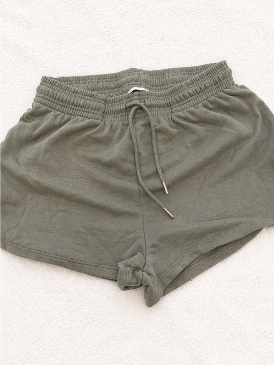 H&M Pants - H&M Olive Green Booty Shorts